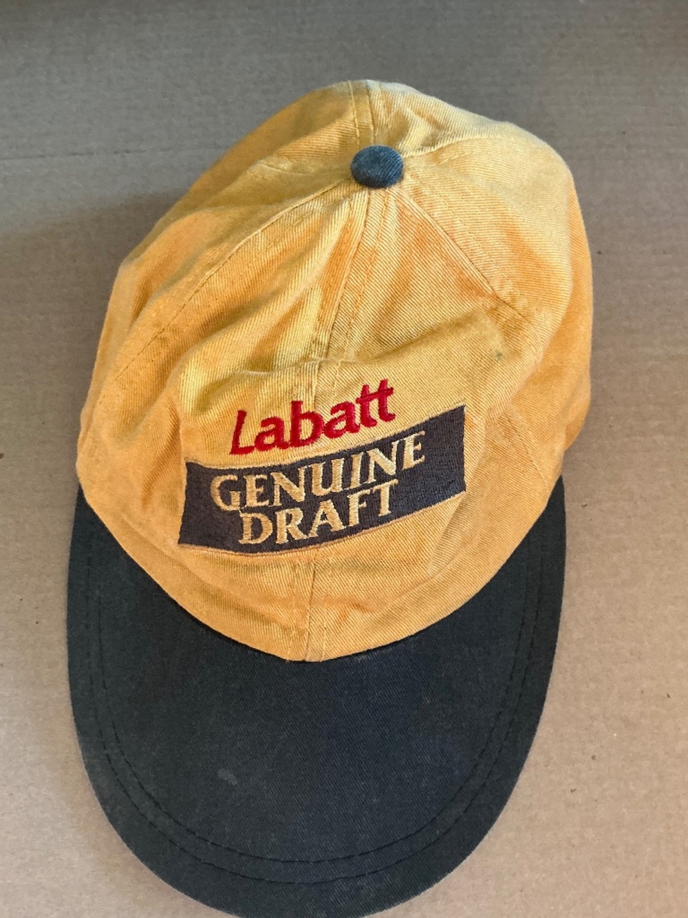 Vintage Labatt Genuine Draft Adjustable Embroidered Cap